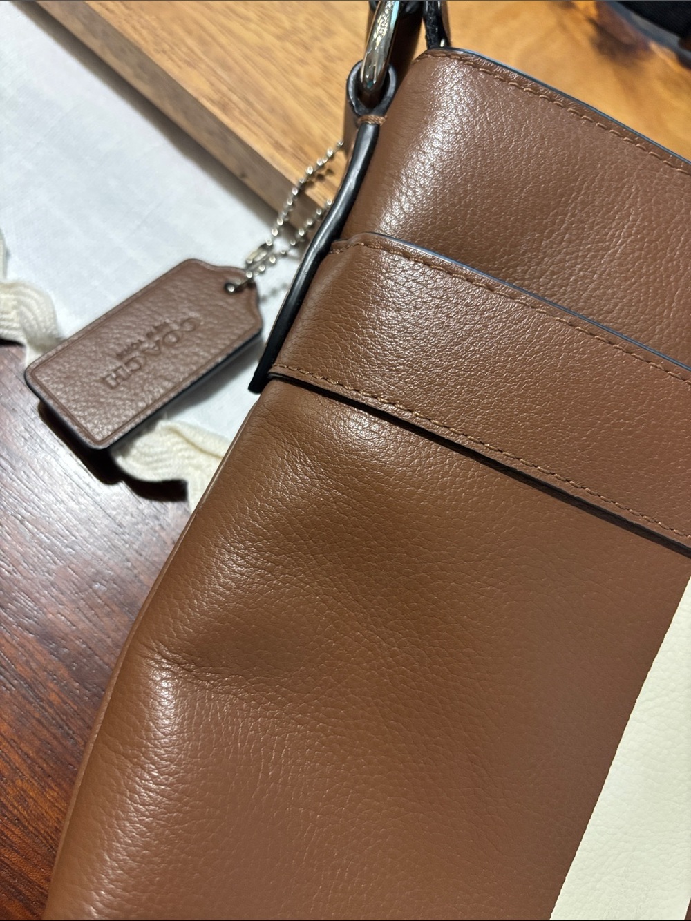 Coach Charles Varsity stripe Crossbody - Picture 2 of 8